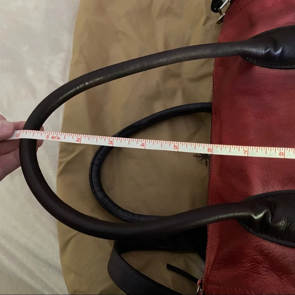 Old Trend hand painted ombre satchel - Picture 10 of 16